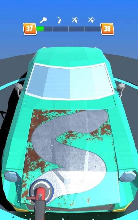 Car Restoration 3D gameplay screenshot 1