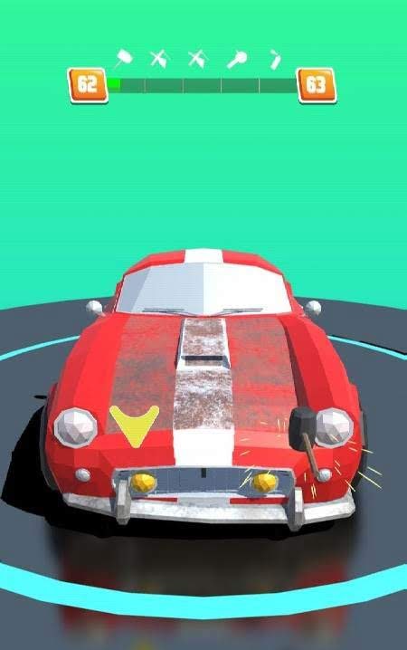 Car Restoration 3D gameplay screenshot 3