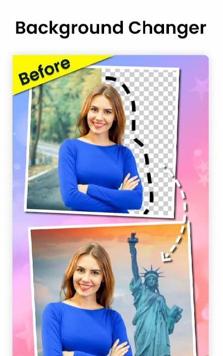 PicsCut Background Changer screenshot 1