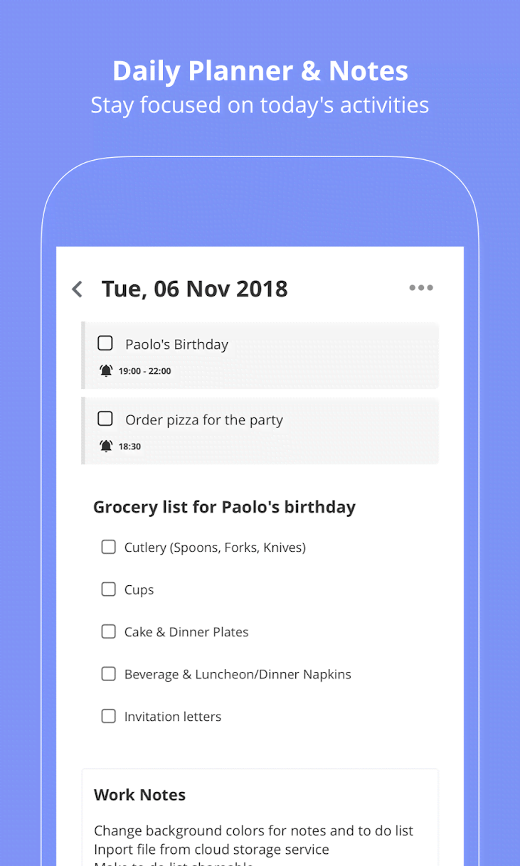 Edo Agenda Screenshot 3