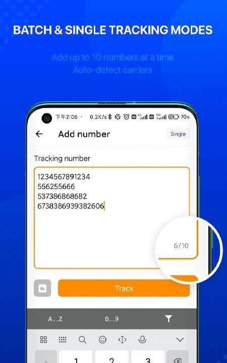17TRACK Package Tracker screenshot 3