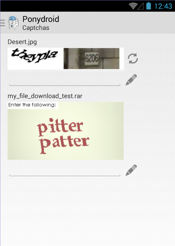 Ponydroid Download Manager screenshot 4