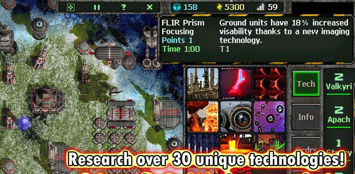 Land Air Sea Warfare RTS screenshot 4