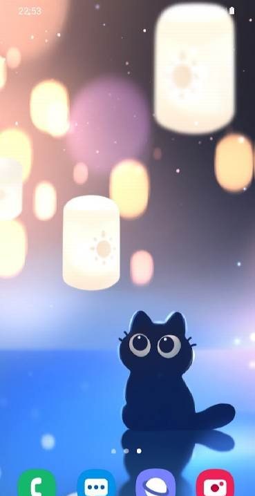 Floating Lights Live Wallpaper screenshot 4