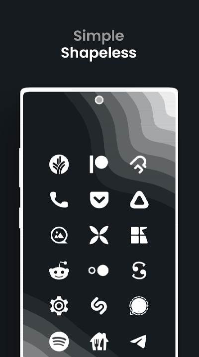 Minimal White - Icon Pack screenshot 3
