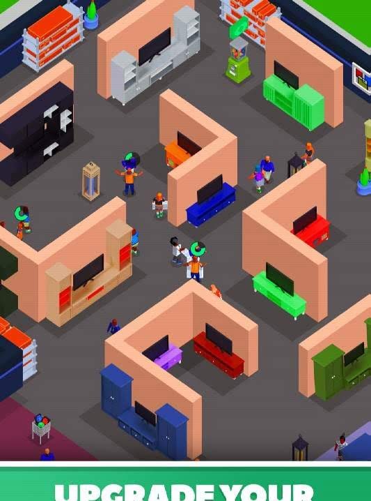 Idle Furniture Store Tycoon - My Deco Shop screenshot 2