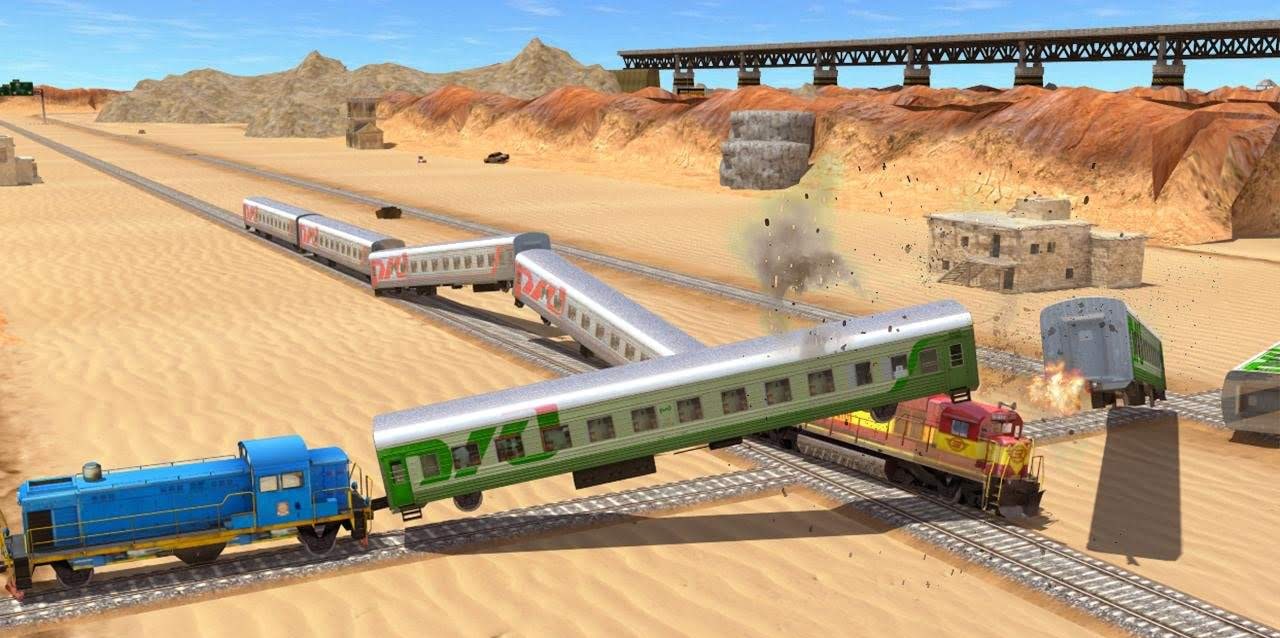 Third screenshot of Train Simulator by i Games