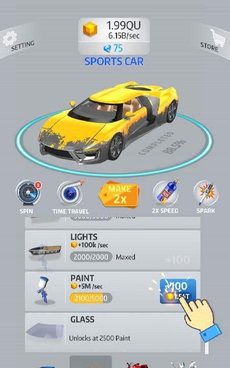 Idle Car gameplay screenshot 4