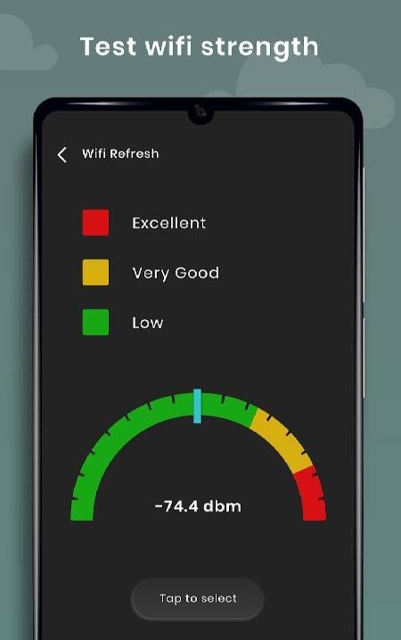 Wifi Refresh With Wifi Signal Strength screenshot 3
