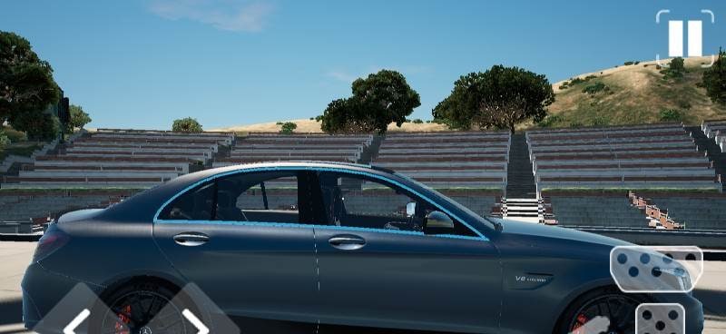 C63 AMG Mercedes: Drift & Drive screenshot 1