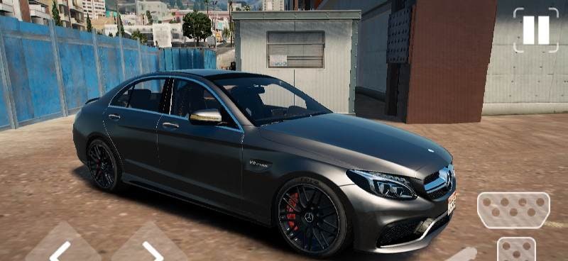 C63 AMG Mercedes: Drift & Drive screenshot 2