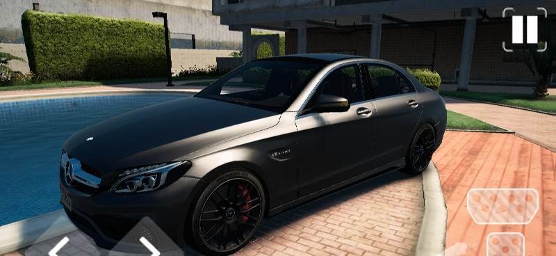 C63 AMG Mercedes: Drift & Drive screenshot 3