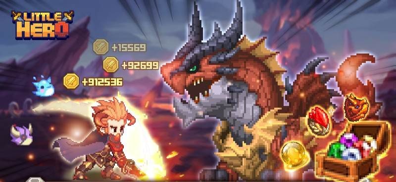 Little Hero: Idle RPG screenshot 1