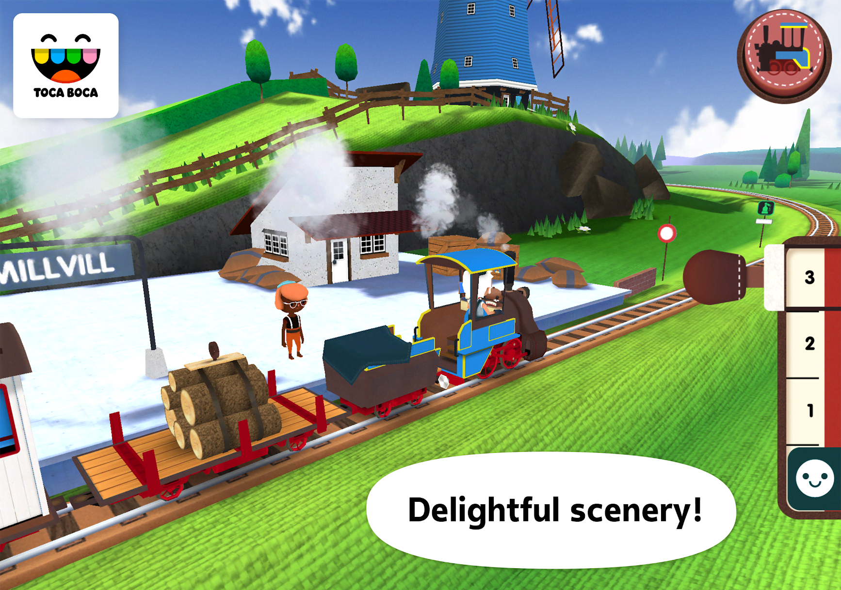 Toca Train screenshot 3