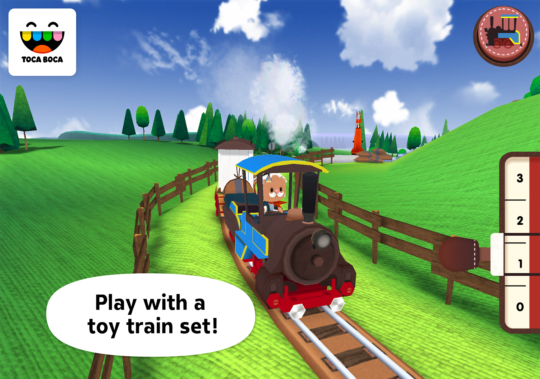 Toca Train screenshot 1