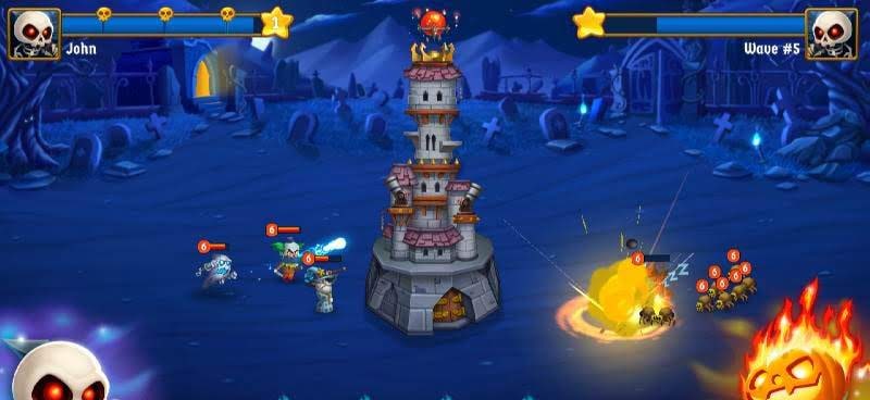 Spooky Wars screenshot 1