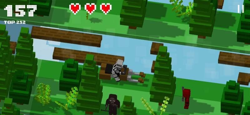 Galaxy Hoppers: Crossy Wars gameplay screenshot 3