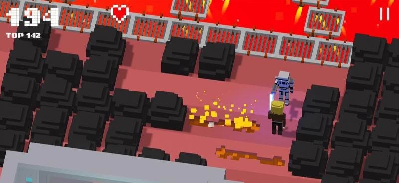 Galaxy Hoppers: Crossy Wars gameplay screenshot 1