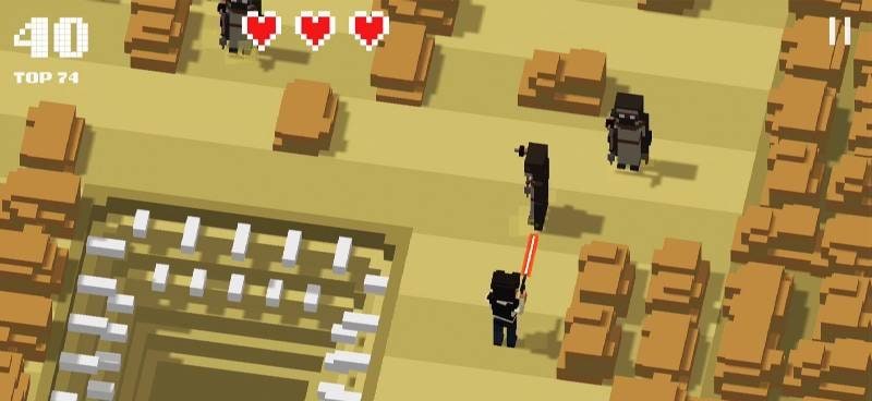 Galaxy Hoppers: Crossy Wars gameplay screenshot 2
