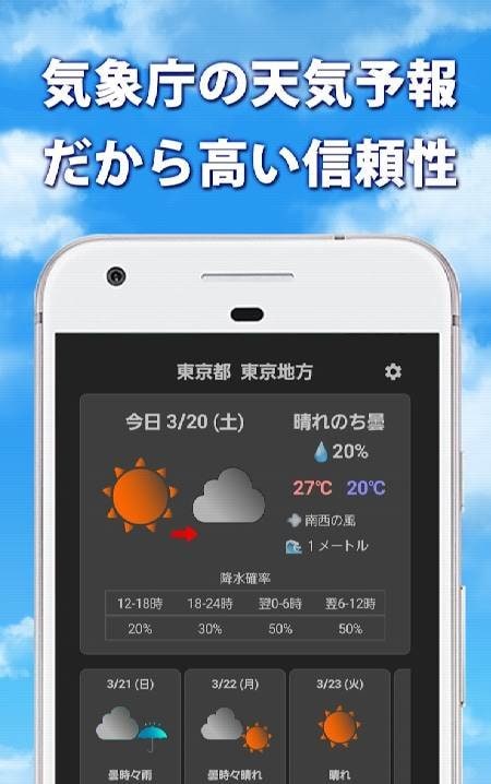 Japan Meteorological Agency Weather Forecast Free Weather App screenshot 4