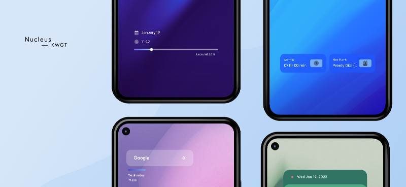 Nucleus KWGT screenshot 2