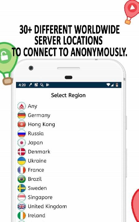 Delta VPN : Free VPN Proxy : Secure VPN screenshot 3