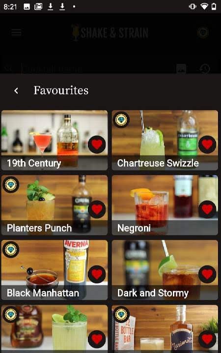 Shake and Strain Cocktail Recipes screenshot 4