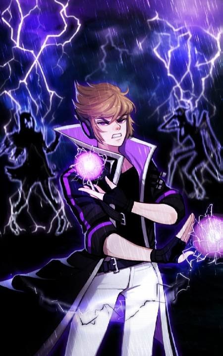 Lightning Magician Clicker - RPG gameplay view