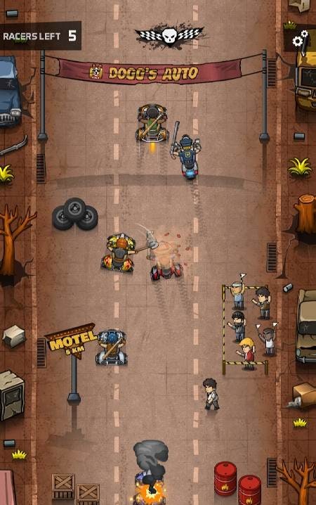 Rude Racers gameplay screenshot 1