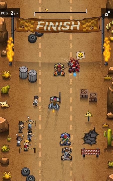 Rude Racers gameplay screenshot 2