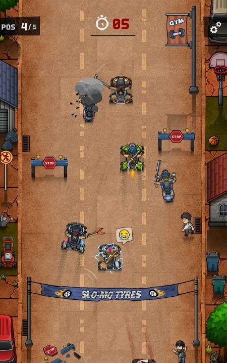 Rude Racers gameplay screenshot 4
