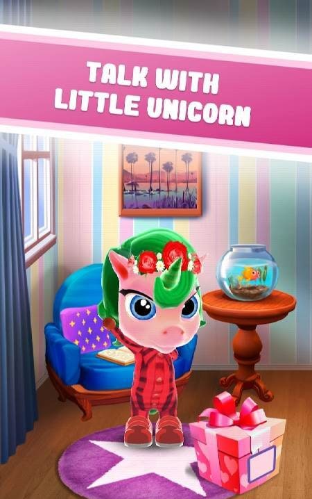My Talking Unicorn Emily screenshot 2
