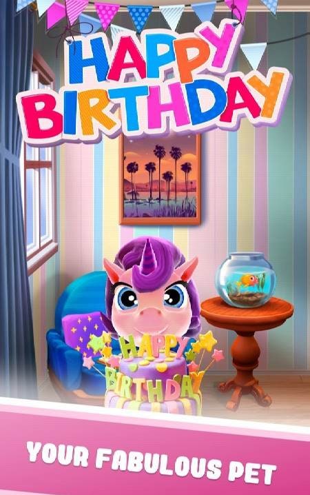 My Talking Unicorn Emily screenshot 1
