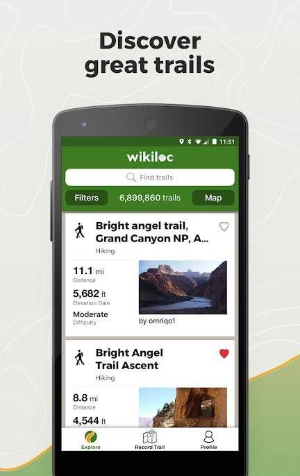 Wikiloc Outdoor Navigation GPS screenshot 1