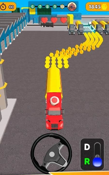 Cargo Truck Parking gameplay screenshot 1
