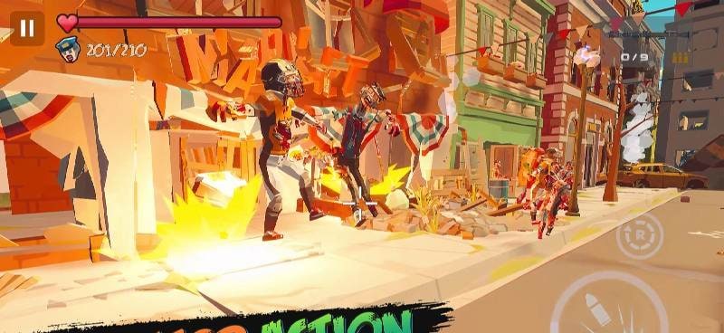 Zombie Poly: Offline Games screenshot 3