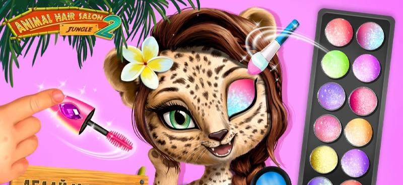 Jungle Animal Hair Salon 2 - Tropical Beauty Salon screenshot 1