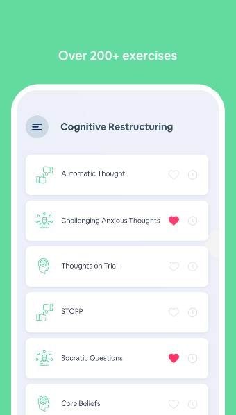 CBT Companion: (Cognitive Behavioral Therapy app) screenshot 4