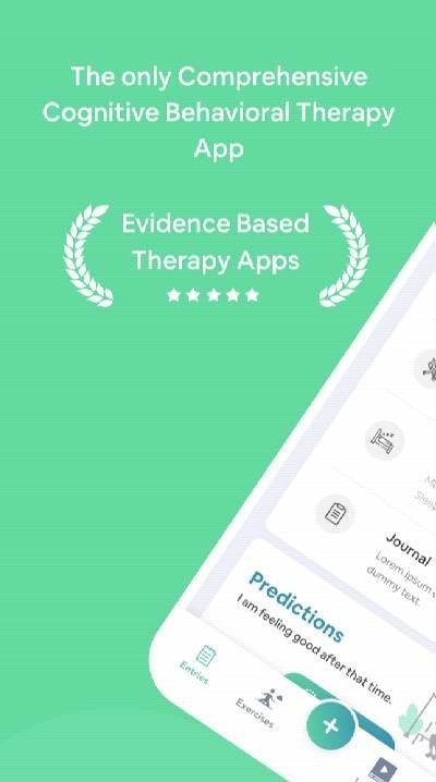 CBT Companion: (Cognitive Behavioral Therapy app) screenshot 1