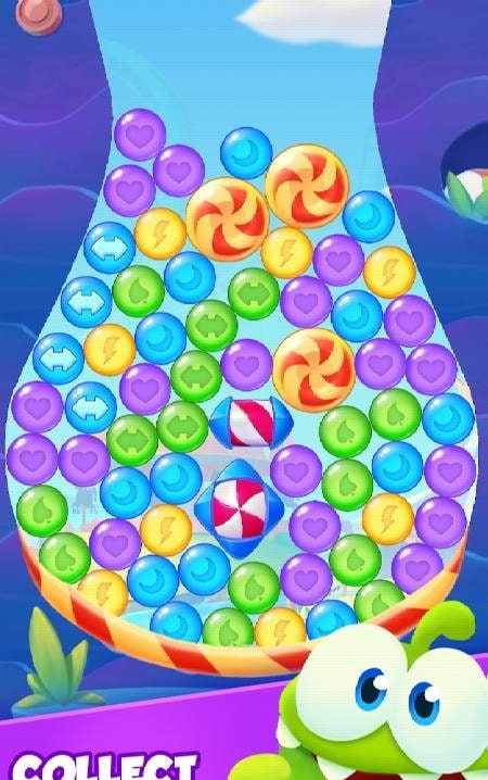 Om Nom: Om Nom Blast gameplay screenshot 1