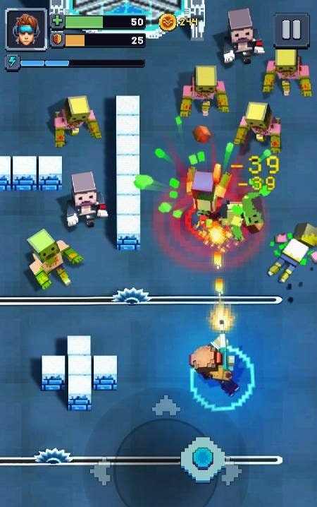 Craftman vs Zombies: The Last Battle gameplay screenshot 3