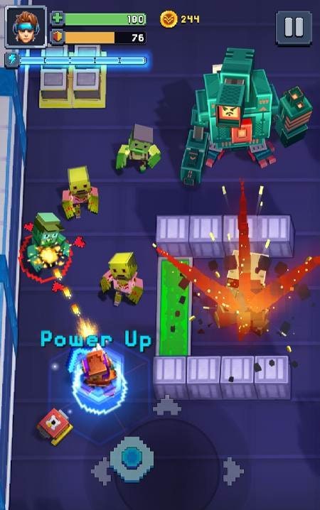 Craftman vs Zombies: The Last Battle gameplay screenshot 1