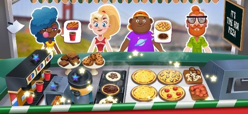 Pizza Truck California Cooking screenshot 2