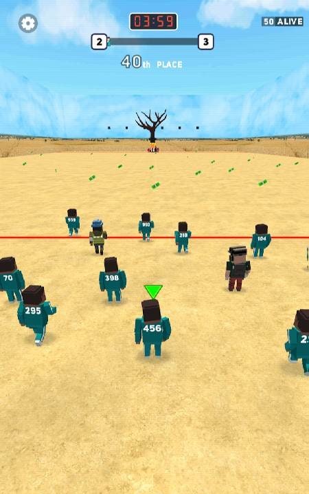 Squid.io - Red Light Green Light Multiplayer screenshot 2