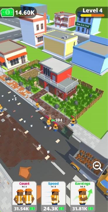 Cleaning Idle gameplay screenshot 2
