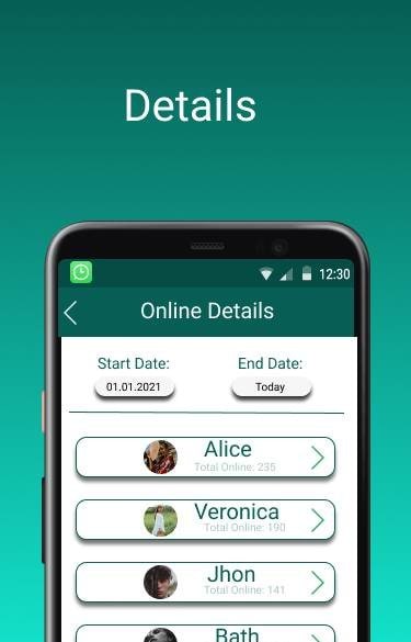 WOnline - Whatsapp Online Tracking, Last Seen screenshot 4