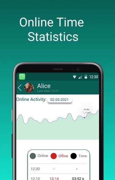 WOnline - Whatsapp Online Tracking, Last Seen screenshot 3