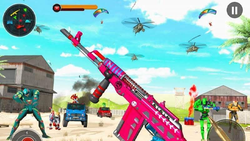 FPS Robot Shooting Strike : Counter Terrorist Game screenshot 4