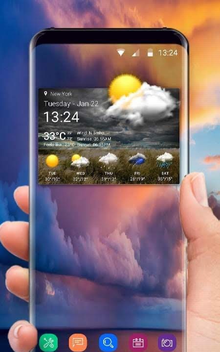 Accurate Weather Report Pro screenshot 2