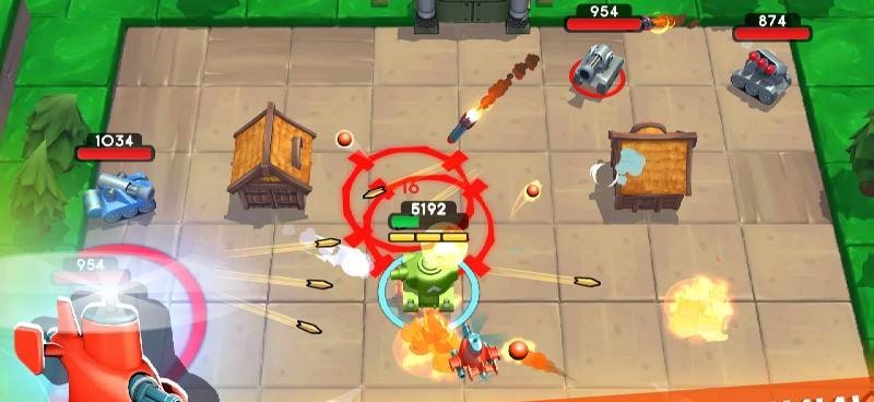 Tankhalla gameplay screenshot 3